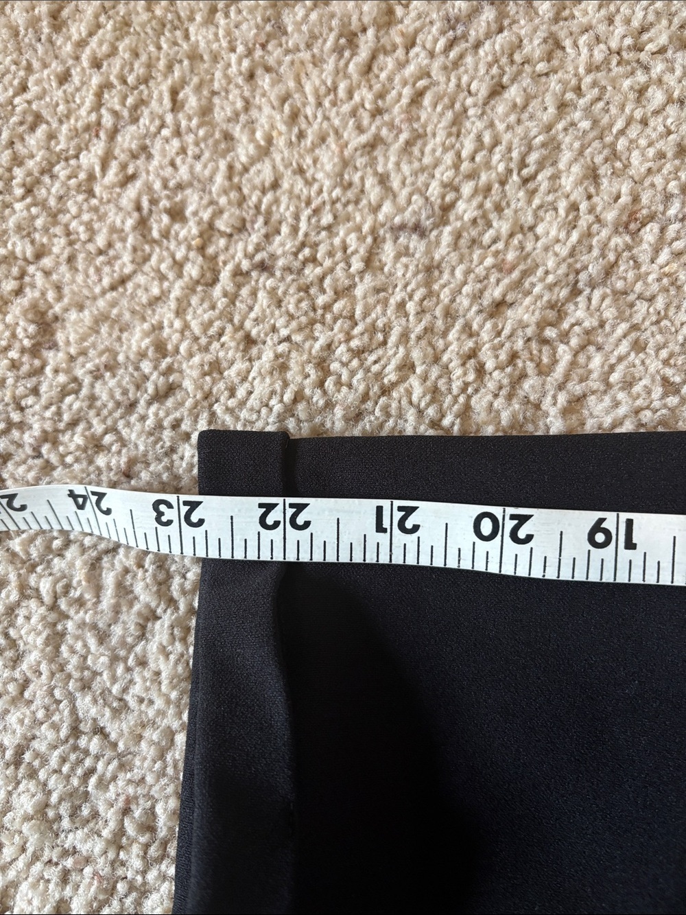 Womens Black Tailored Dress Pants - Classic Straight Fit - Picture 5 of 5